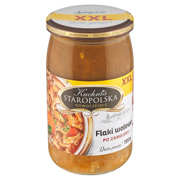 Kuchnia Staropolska XXL Flaki wołowe po zamojsku 700 g