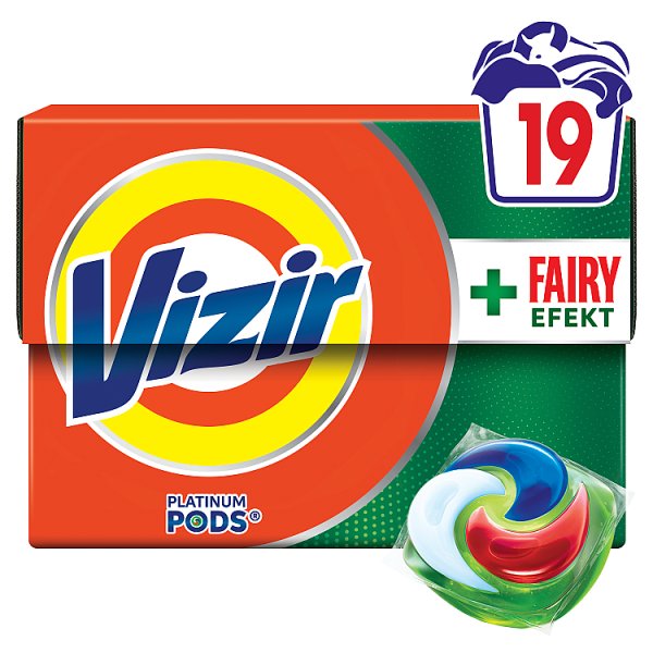 Vizir + Fairy Effect PODS Kapsułki Do Prania,, 19 Prań