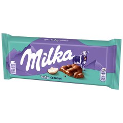 Milka Bubbly Czekolada mleczna z nadzieniem kokosowym 97 g