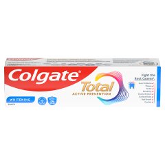Colgate Total Whitening multiochronna pasta do zębów z fluorem, miętowa 75 ml