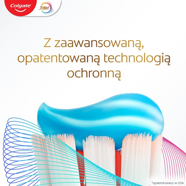 Colgate Total Whitening multiochronna pasta do zębów z fluorem, miętowa 75 ml