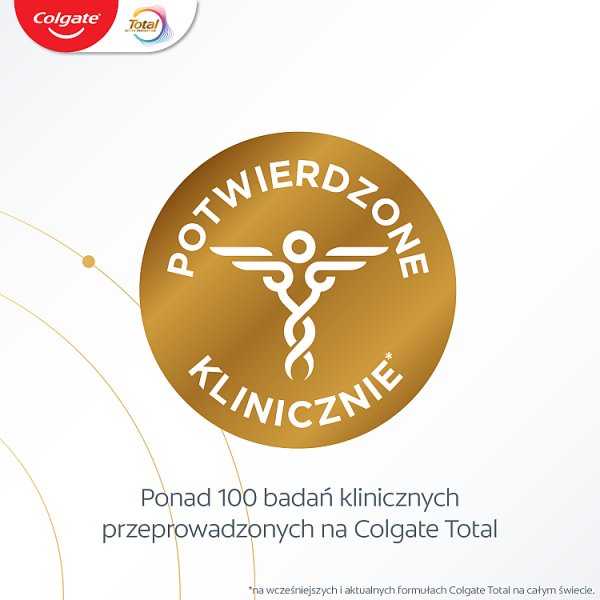 Colgate Total Whitening multiochronna pasta do zębów z fluorem, miętowa 75 ml