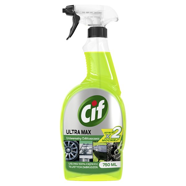 Cif Ultra Max Uniwersalny odtłuszczacz 750 ml