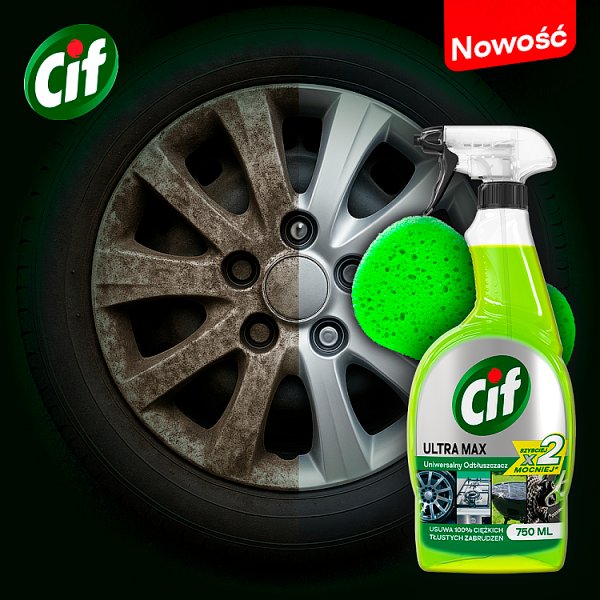 Cif Ultra Max Uniwersalny odtłuszczacz 750 ml