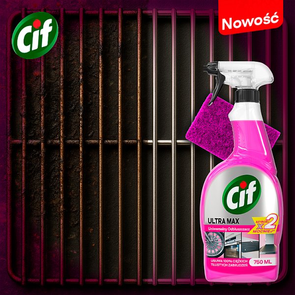 Cif Ultra Max Uniwersalny odtłuszczacz 750 ml