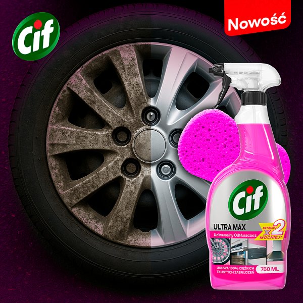 Cif Ultra Max Uniwersalny odtłuszczacz 750 ml
