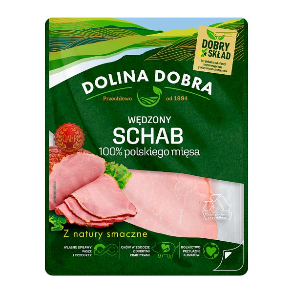Dolina Dobra Wędzony schab 100 g