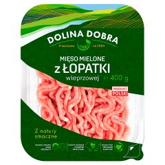 Dolina Dobra Mięso mielone z łopatki wieprzowej 400 g