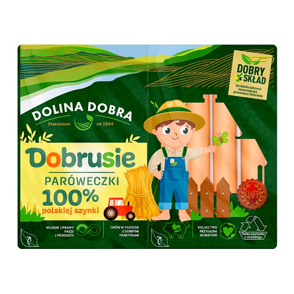 Dolina Dobra Dobrusie Paróweczki 160 g (2 x 80 g)