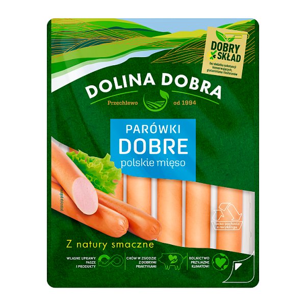 Dolina Dobra Parówki dobre 200 g