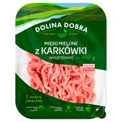 Dolina Dobra Mięso mielone z karkówki wieprzowej 400 g