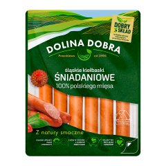 Dolina Dobra Śląskie kiełbaski śniadaniowe 200 g