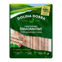 Dolina Dobra Białe kiełbaski śniadaniowe 200 g