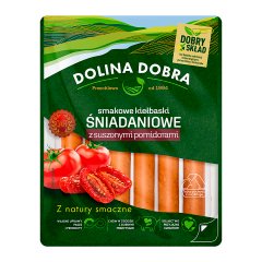 Dolina Dobra Smakowe kiełbaski śniadaniowe z suszonymi pomidorami 200 g