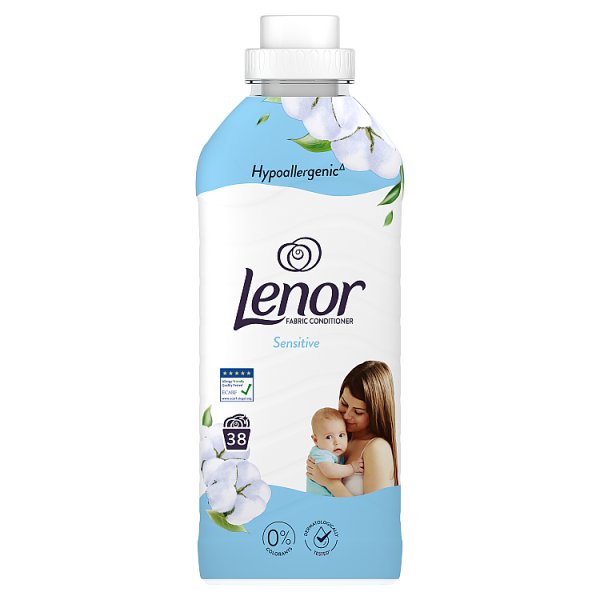Lenor Płyn Do Płukania Tkanin, 38 Prań, Sensitive