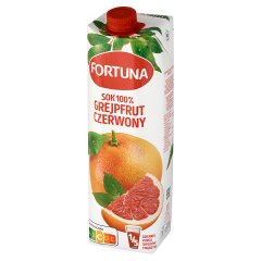 Fortuna Sok 100 % grejpfrut czerwony 1 l