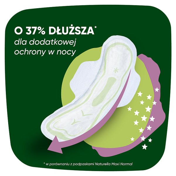 Naturella Maxi Podpaski Night Ze Skrzydełkami, rozmiar 4, 7