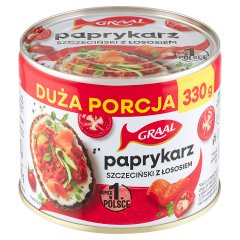 Graal Paprykarz szczeciński z łososiem 330 g