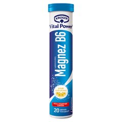 Krüger Vital Power Magnez B6 smak cytrynowy 80 g (20 sztuk)