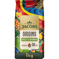Jacobs Origins Fusion Brazil & Colombia Kawa ziarnista palona 1000 g