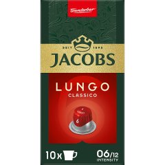 Jacobs Lungo Classico Kawa mielona w kapsułkach 52 g (10 sztuk)