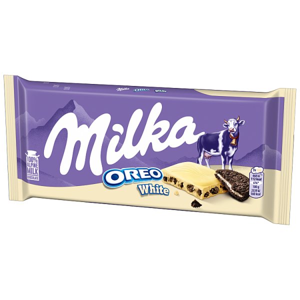 Milka Oreo White Biała czekolada 100 g