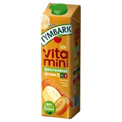 Tymbark Vitamini Sok marchew + banan jabłko 1 l