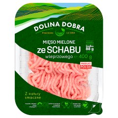 Dolina Dobra Mięso mielone ze schabu wieprzowego 400 g
