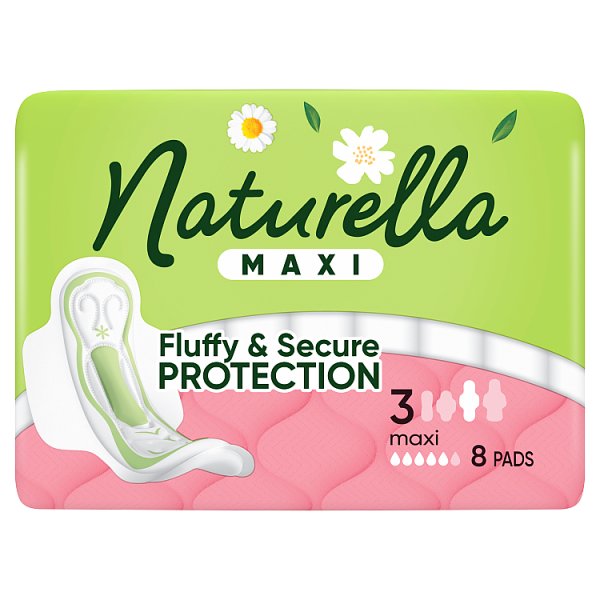 Naturella Maxi Podpaski Normal Ze Skrzydełkami, rozmiar 3, 8