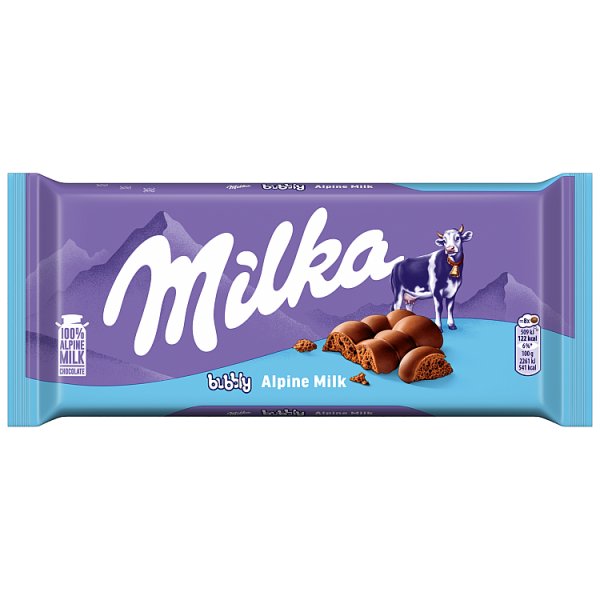 Milka Czekolada mleczna Bubbly 90 g