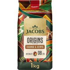Jacobs Origins Fusion Uganda & Kenya Kawa ziarnista palona 1000 g