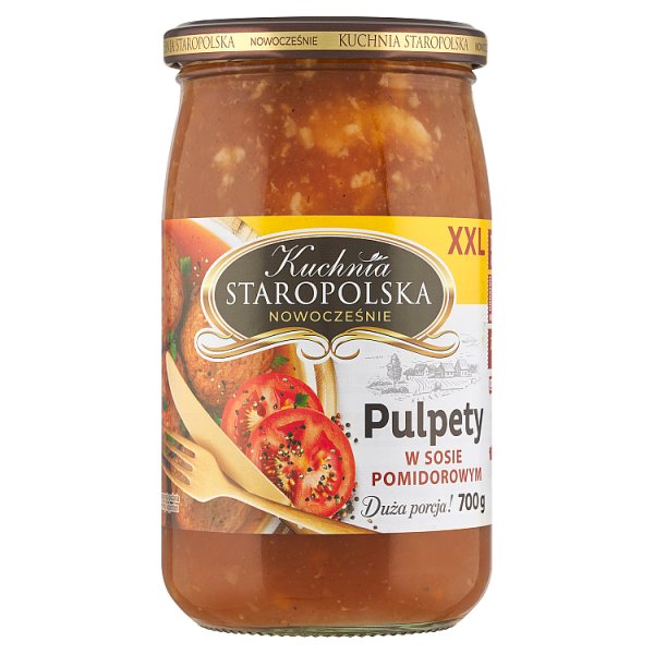 Kuchnia Staropolska XXL Pulpety w sosie pomidorowym 700 g