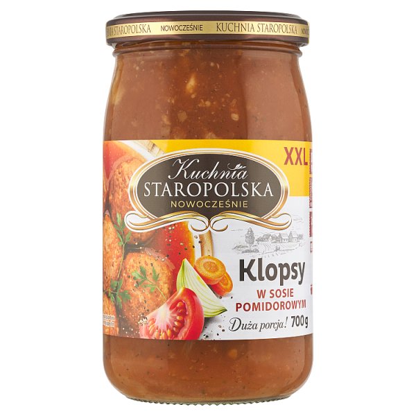 Kuchnia Staropolska XXL Klopsy w sosie pomidorowym 700 g