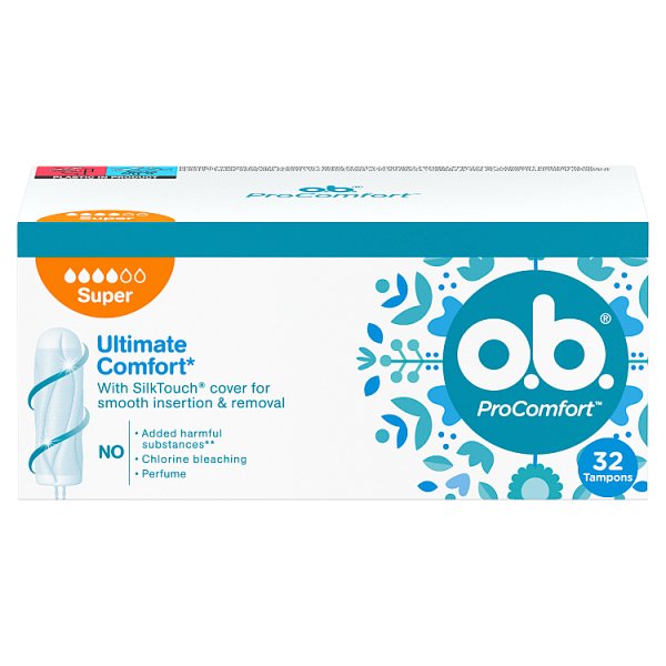 O.B. ProComfort Super Tampony 32 sztuki