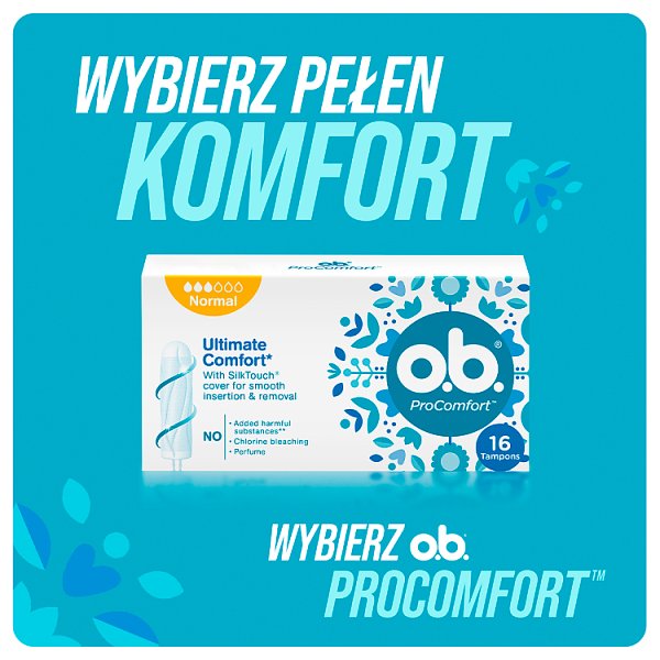 O.B. ProComfort Super Tampony 32 sztuki