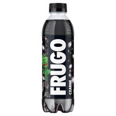 Frugo Czarne Napój wieloowocowy niegazowany o smaku winogrona czarnej porzeczki i aronii 500 ml