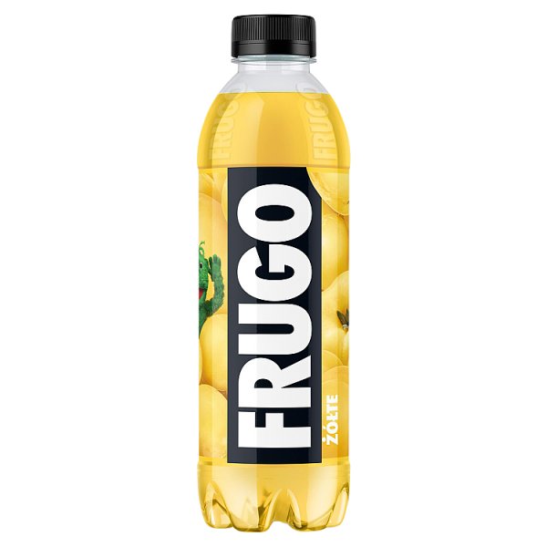 Frugo Żółte Napój wieloowocowy niegazowany o smaku moreli, śliwki mirabelki i pigwy 500 ml