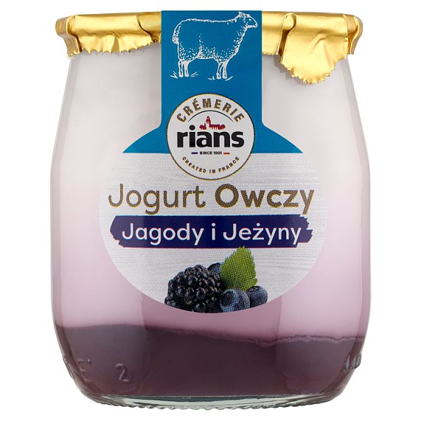 Rians Jogurt owczy jagody i jeżyny 115 g
