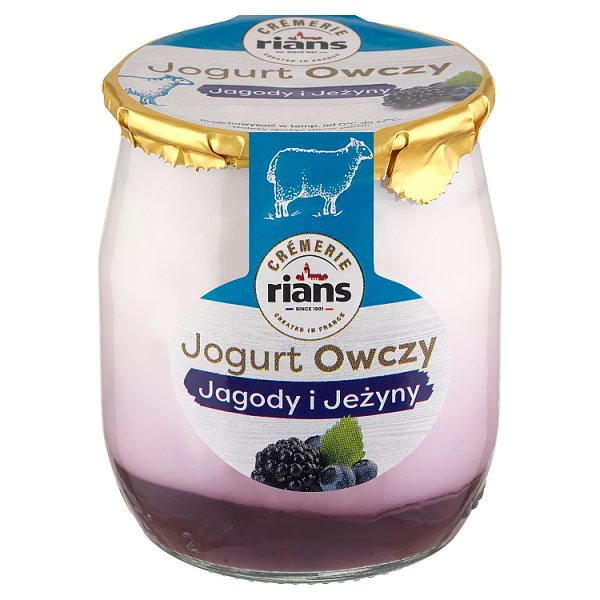 Rians Jogurt owczy jagody i jeżyny 115 g