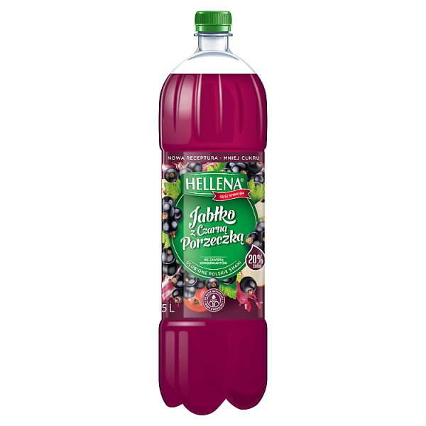 Napój ngaz Hellena jabłko czarna porzeczka 20% soku + kaucja 0,50 zł