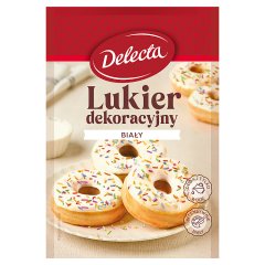 Delecta Lukier dekoracyjny biały 80 g