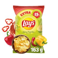 Lay's Chipsy ziemniaczane o smaku pikantnej papryki 130 g