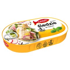 Graal Filety ze śledzia w oleju 170 g