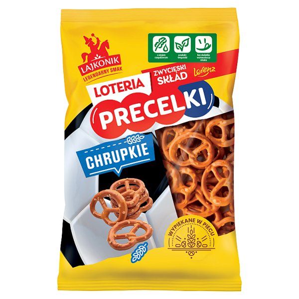 Lajkonik Precelki chrupkie 130 g