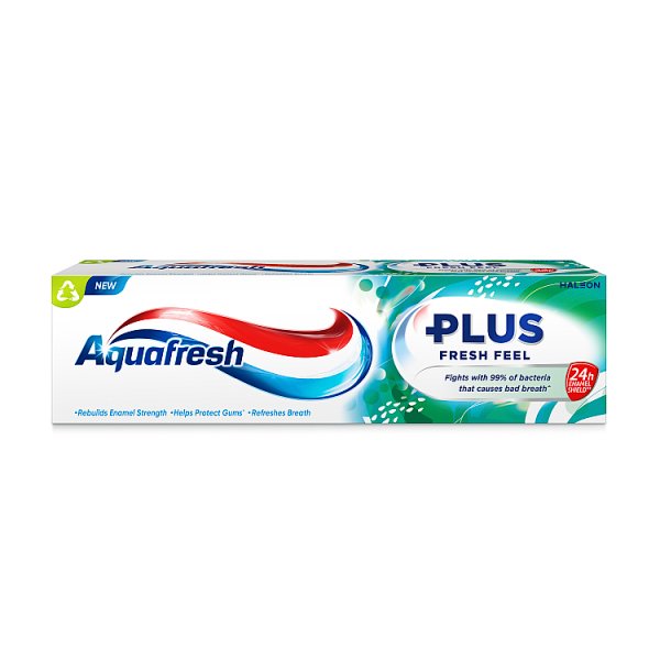 Aquafresh Plus Fresh Feel Pasta do zębów z fluorkiem 75 ml