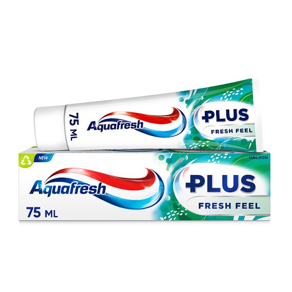 Aquafresh Plus Fresh Feel Pasta do zębów z fluorkiem 75 ml