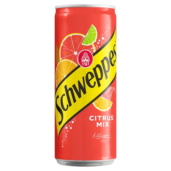 Napój gaz Schweppes citrus-mix + kaucja 0,50 zł 