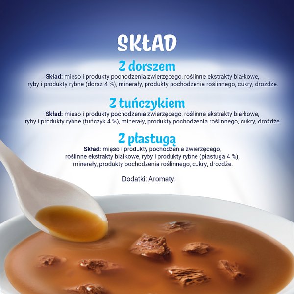 Felix Original Soup Time Karma uzupełniająca dla dorosłych kotów 6 x 48 g
