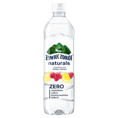 Napój ngaz Żywiec Zdrój naturals z nutą maliny i cytryna doliczana jest kaucja 0,50 zł