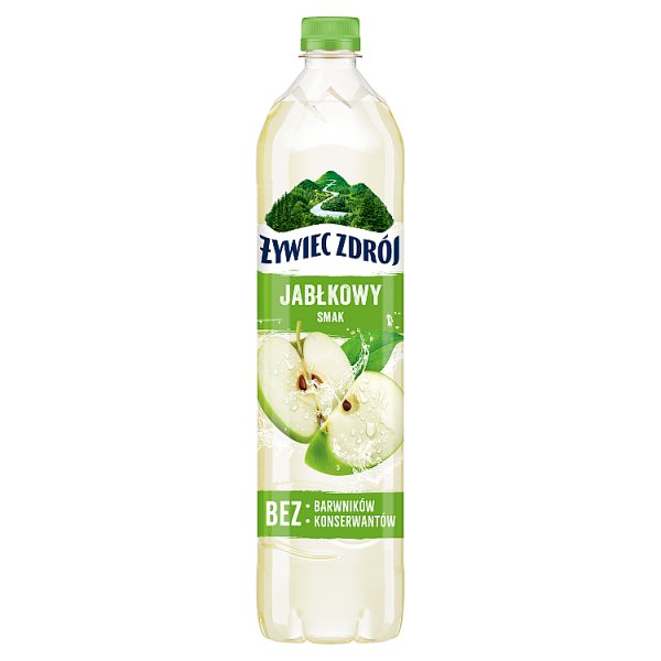 Napój ngaz Żywiec Zdrój z nutą jabłka z sokiem + kaucja 0,50 zł 